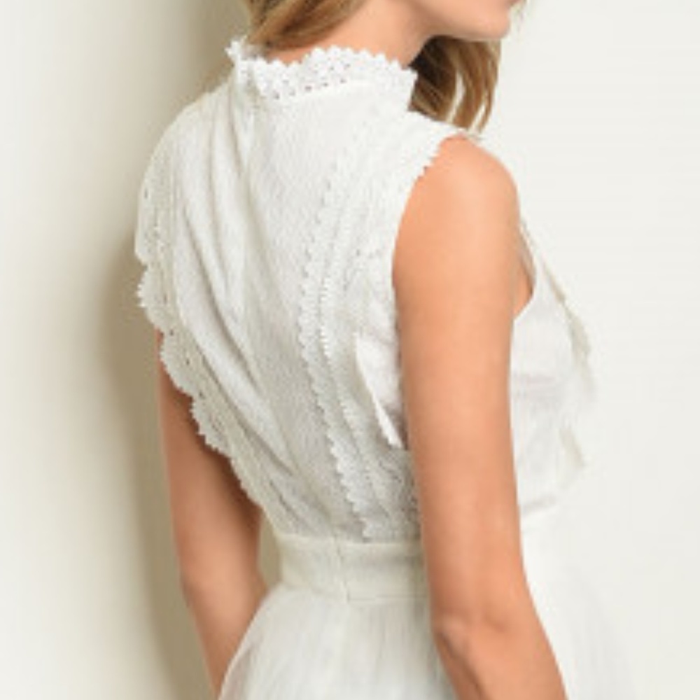Bella's Wedding Tulle Lace Princess Midi Dress! <3 - Picture 4 of 5